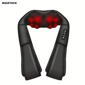 Black Heated Neck and Shoulder Massager